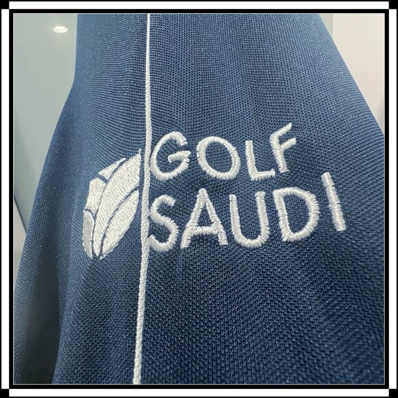 GALVIN GREEN Women's Half-Button Golf Top with Sponsor Logos - Size S - Picture 9 of 11